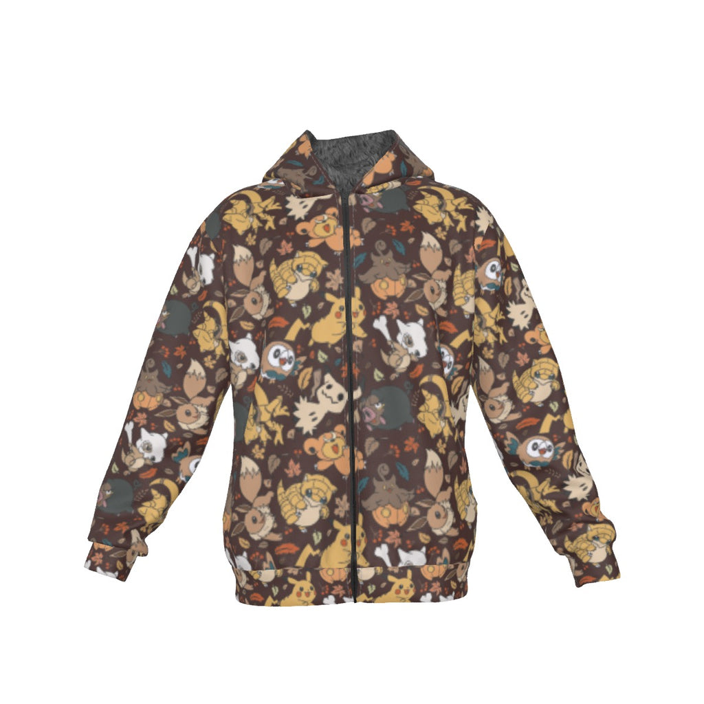 Fall Style Pattern Hoodie