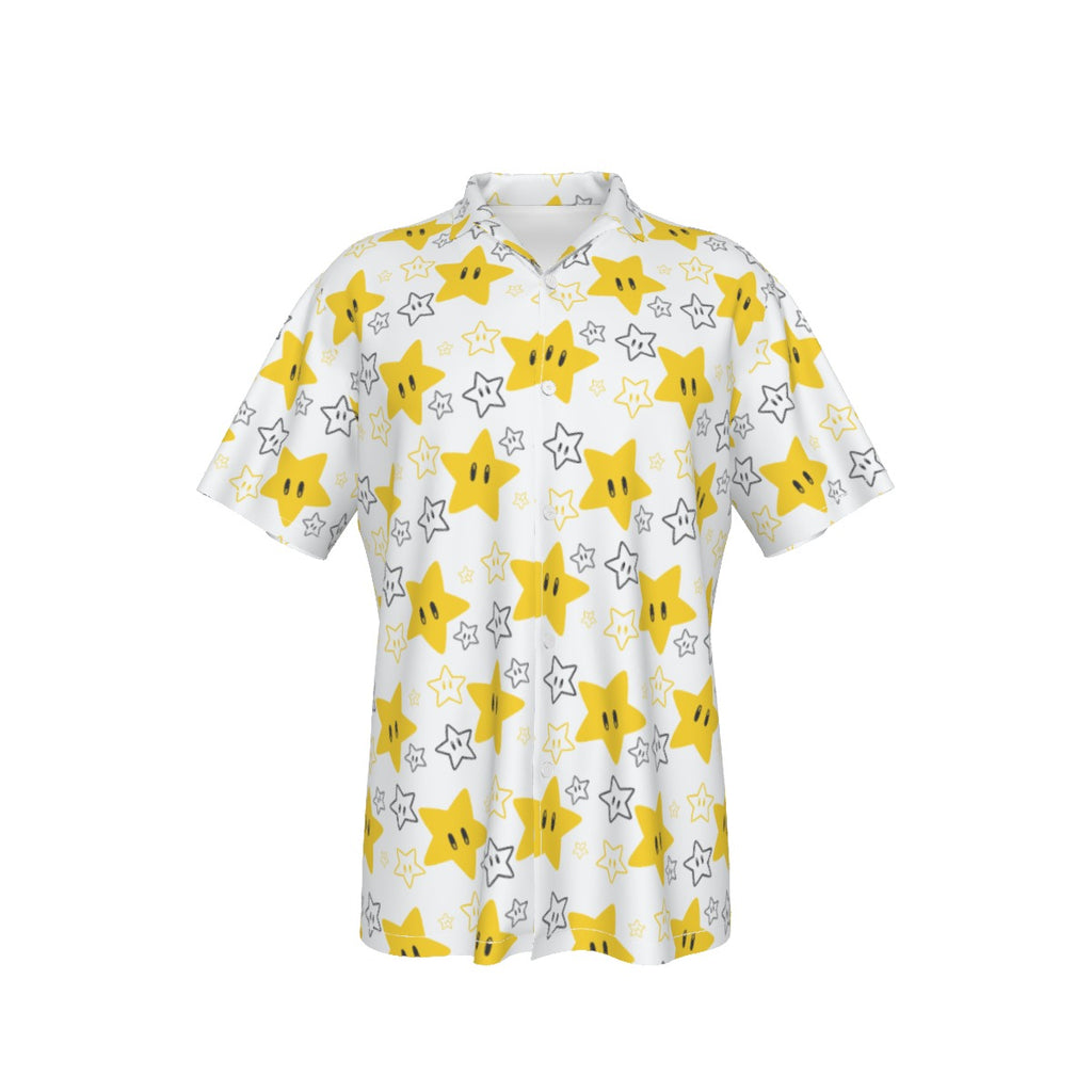 Mario Star Hawaiian Shirt