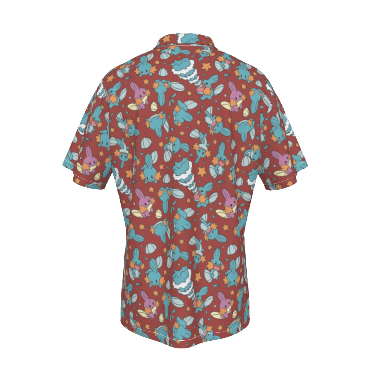 Mudkip (Red) Hawaiian Shirt