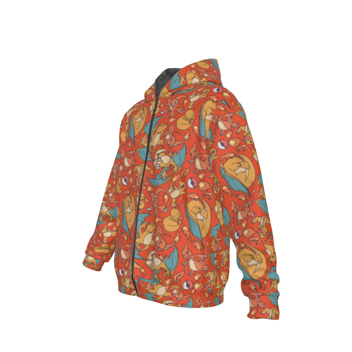 Charizard Pattern Hoodie
