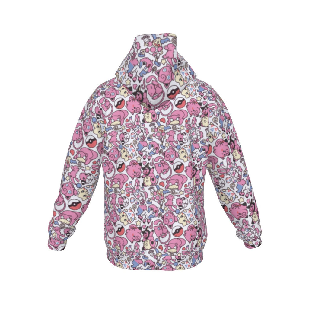 Fairy (White) Pattern Hoodie