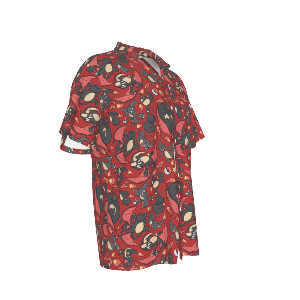 Charizard (Red) Hawaiian Shirt