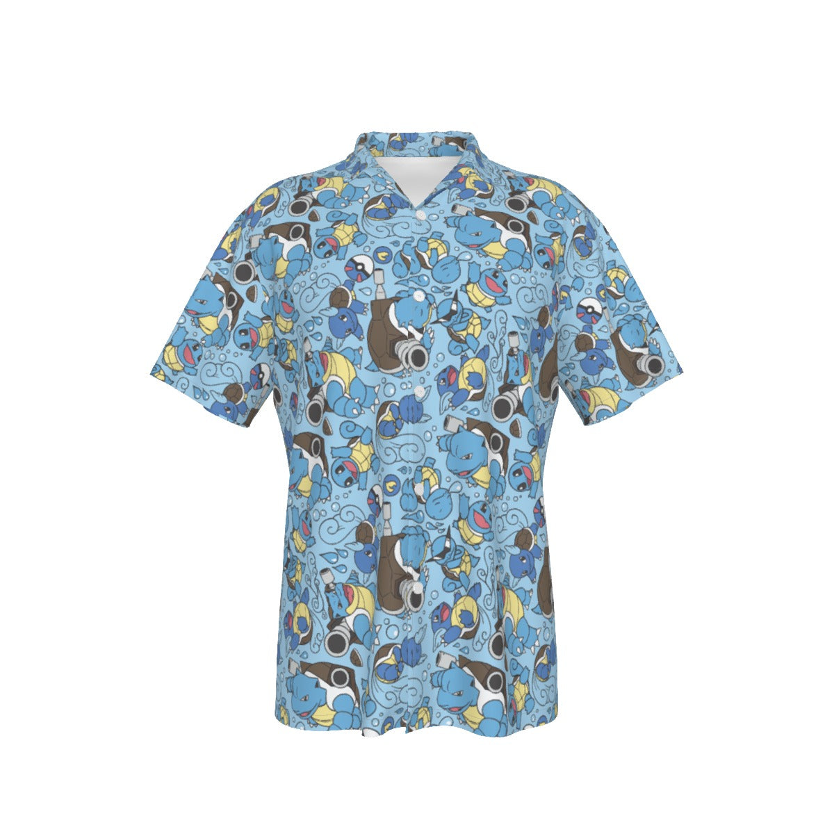 Blastoise (Light Blue) Hawaiian Shirt