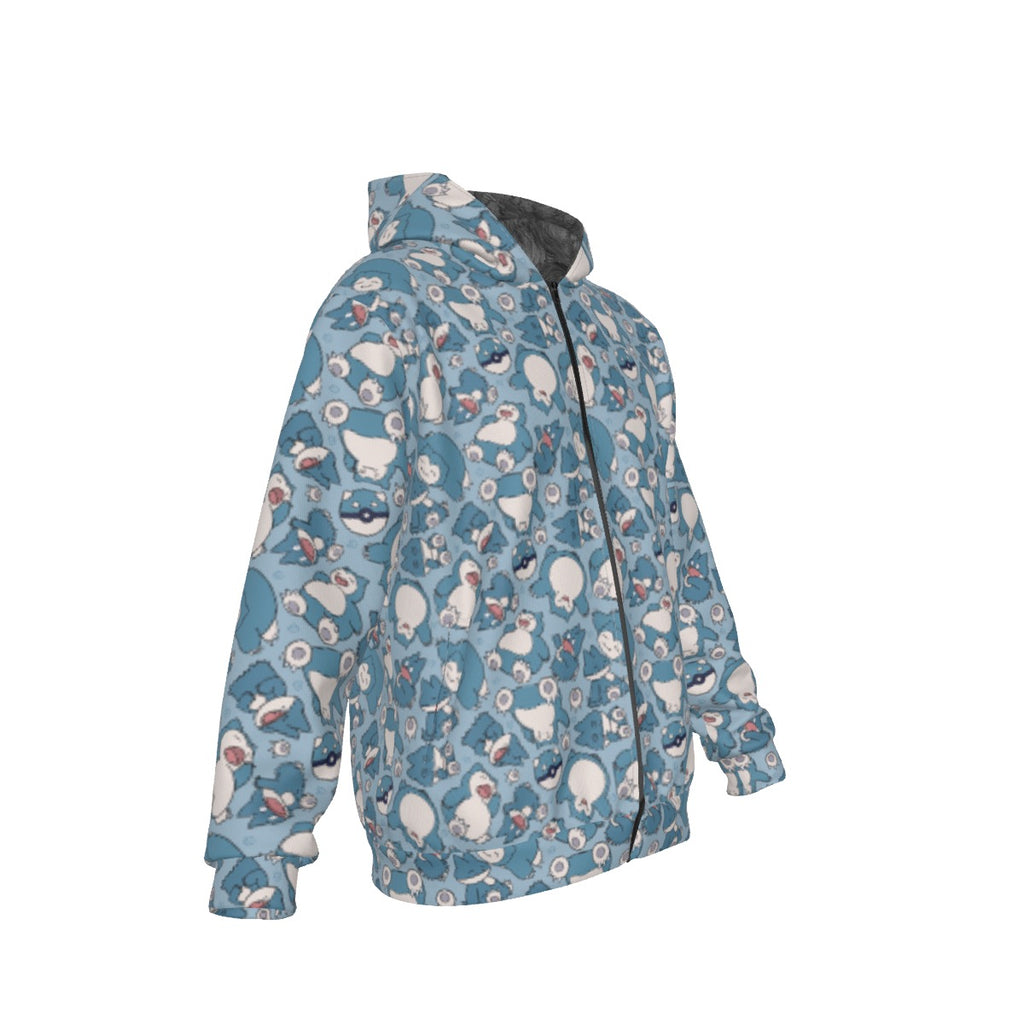 Snorlax Pattern Hoodie
