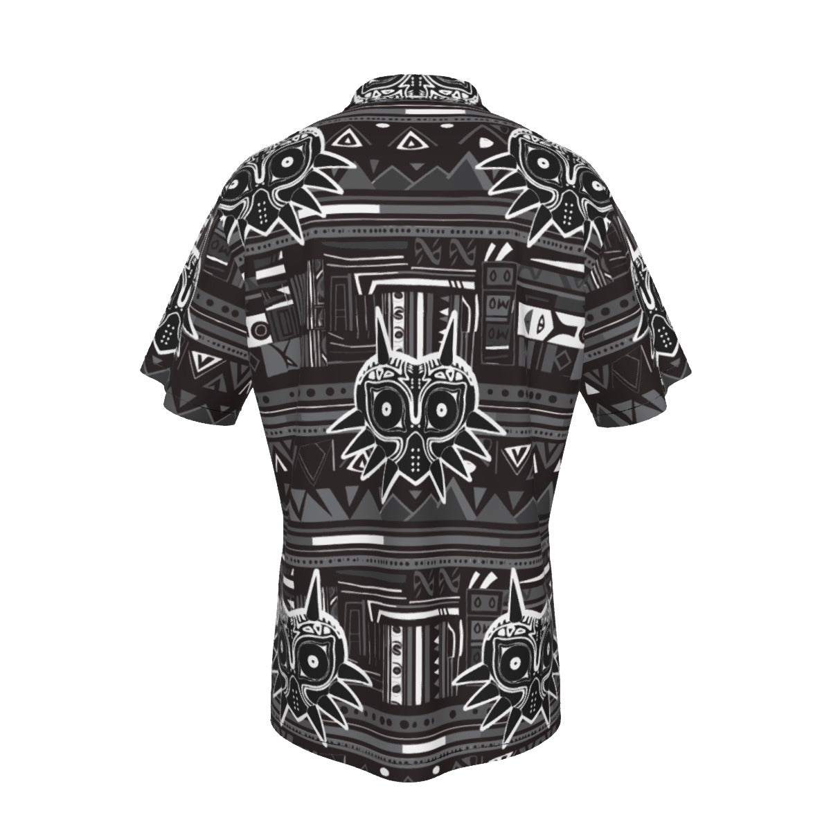 Zelda Majora's Mask (Black) Hawaiian Shirt