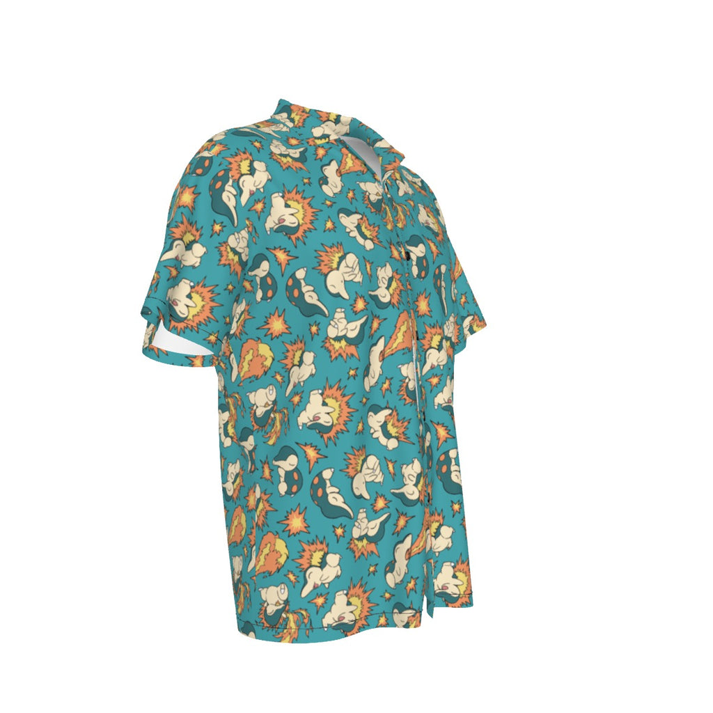 Cyndaquil Hawaiian Shirt