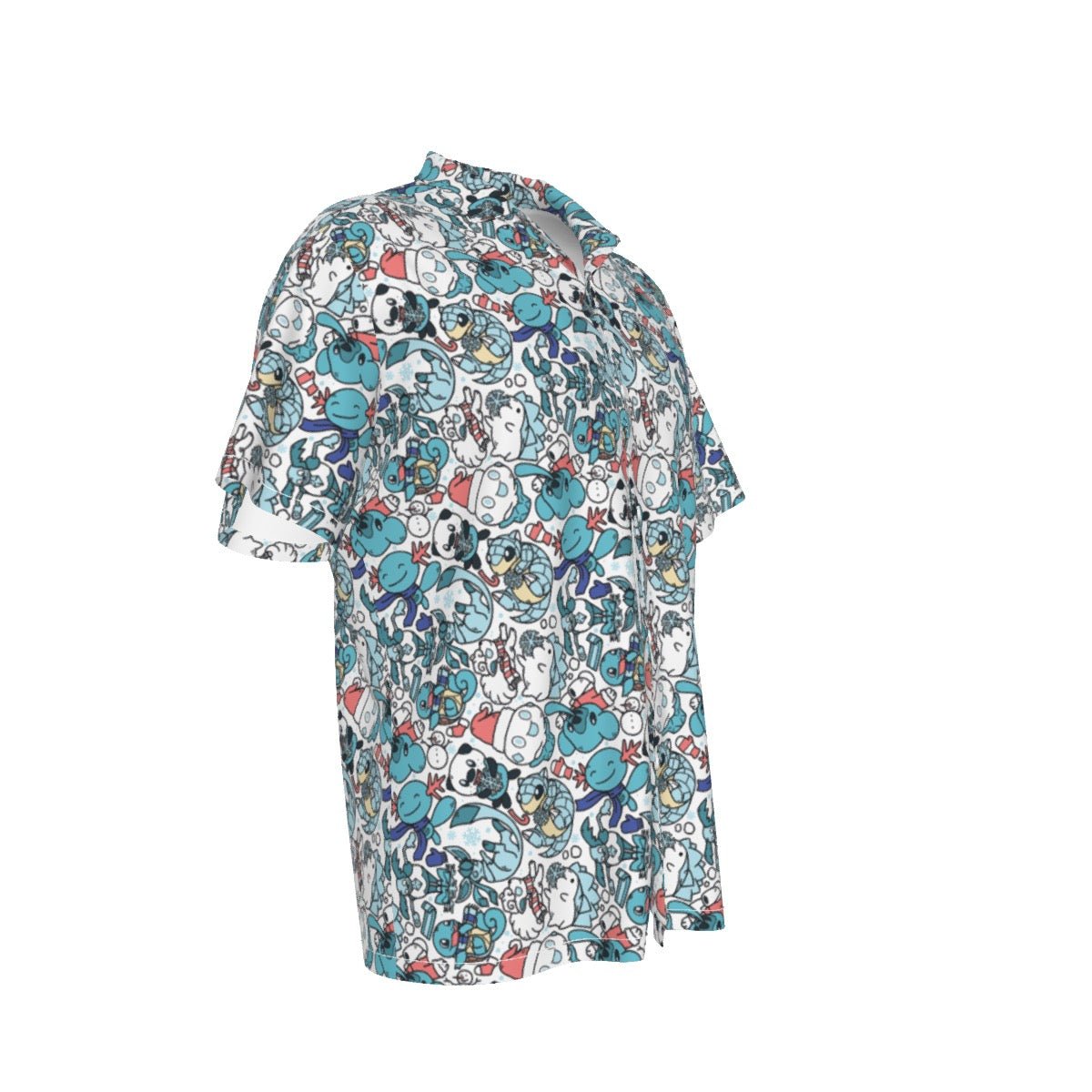 Winter (White) Hawaiian Shirt