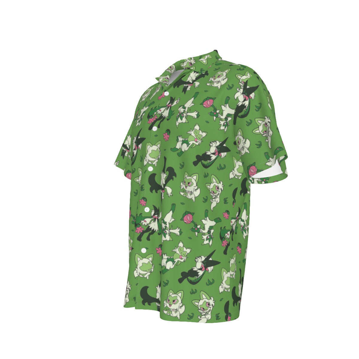 Sprigatito Hawaiian Shirt