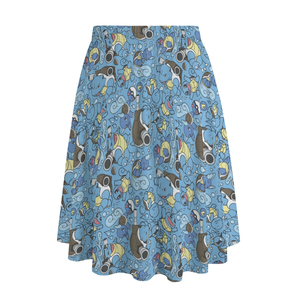 Squirtle, Wartortle and Blastoise Skirt