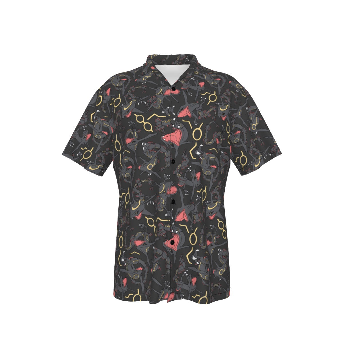 Rayquaza (Black) Hawaiian Shirt