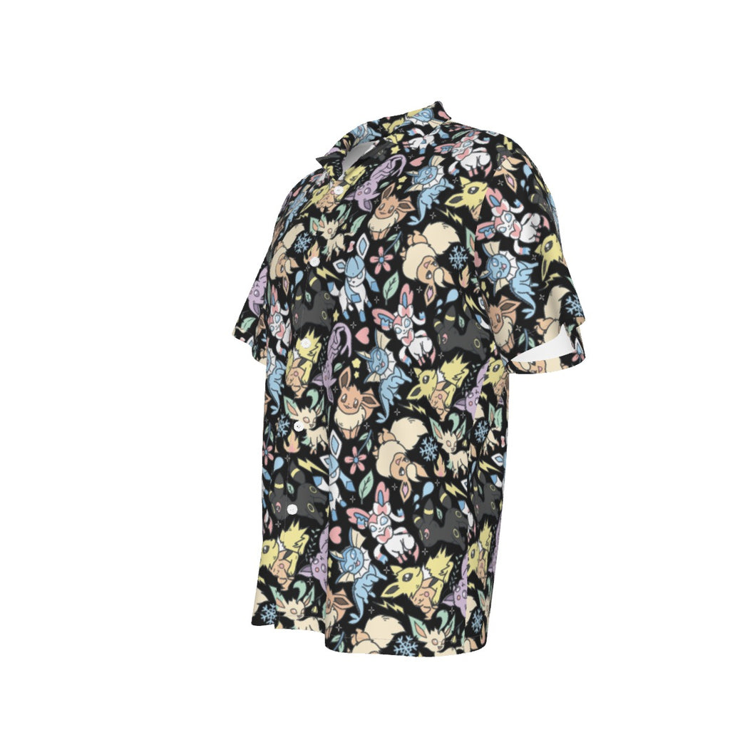 Eeveelutions (Black) Hawaiian Shirt