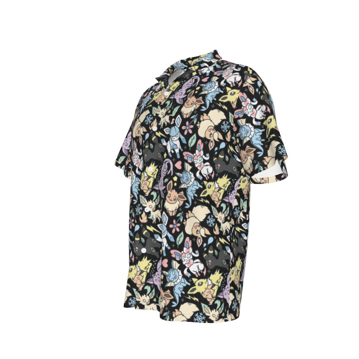 Eeveelutions (Black) Hawaiian Shirt