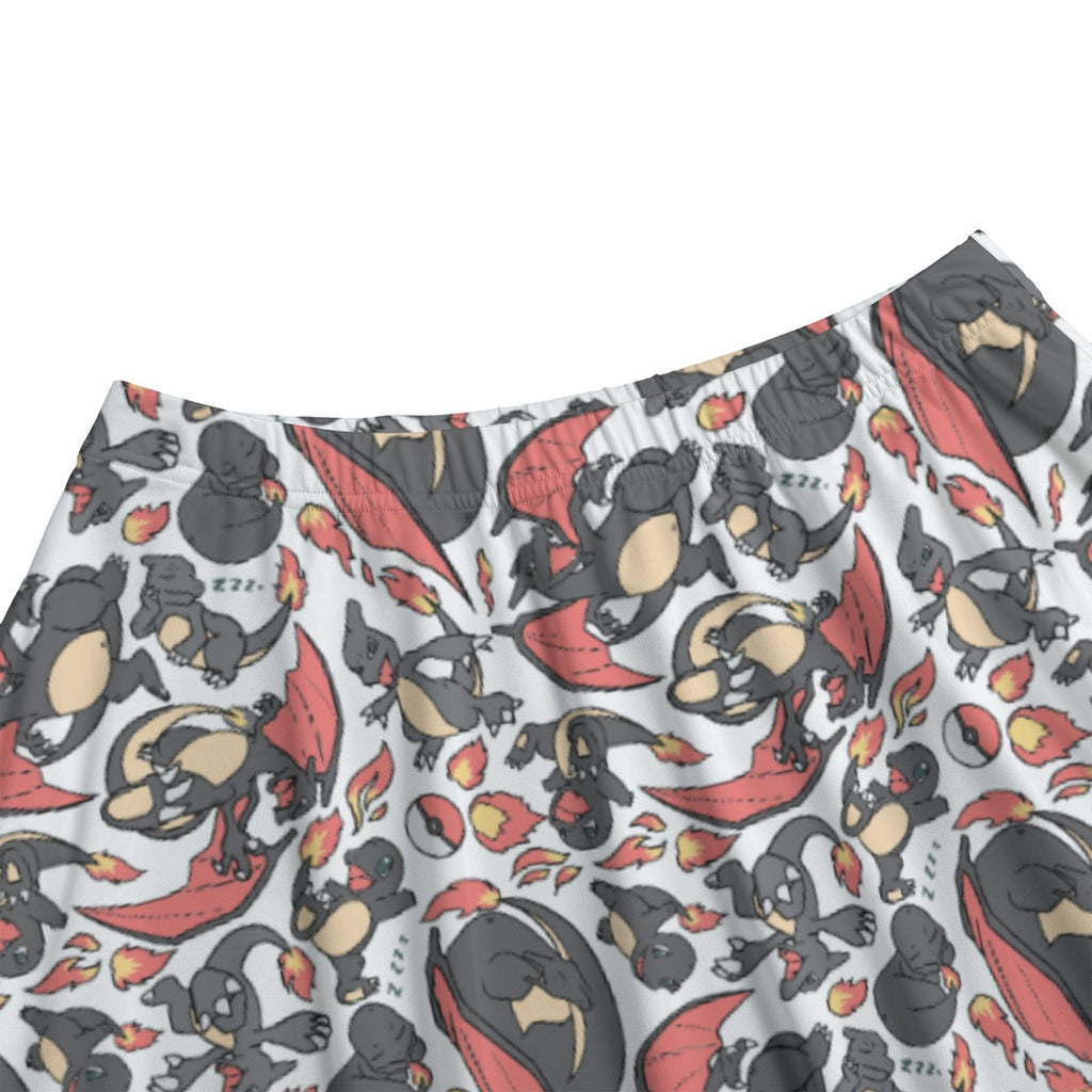 Charmander, Charmeleon and Charizard Skirt