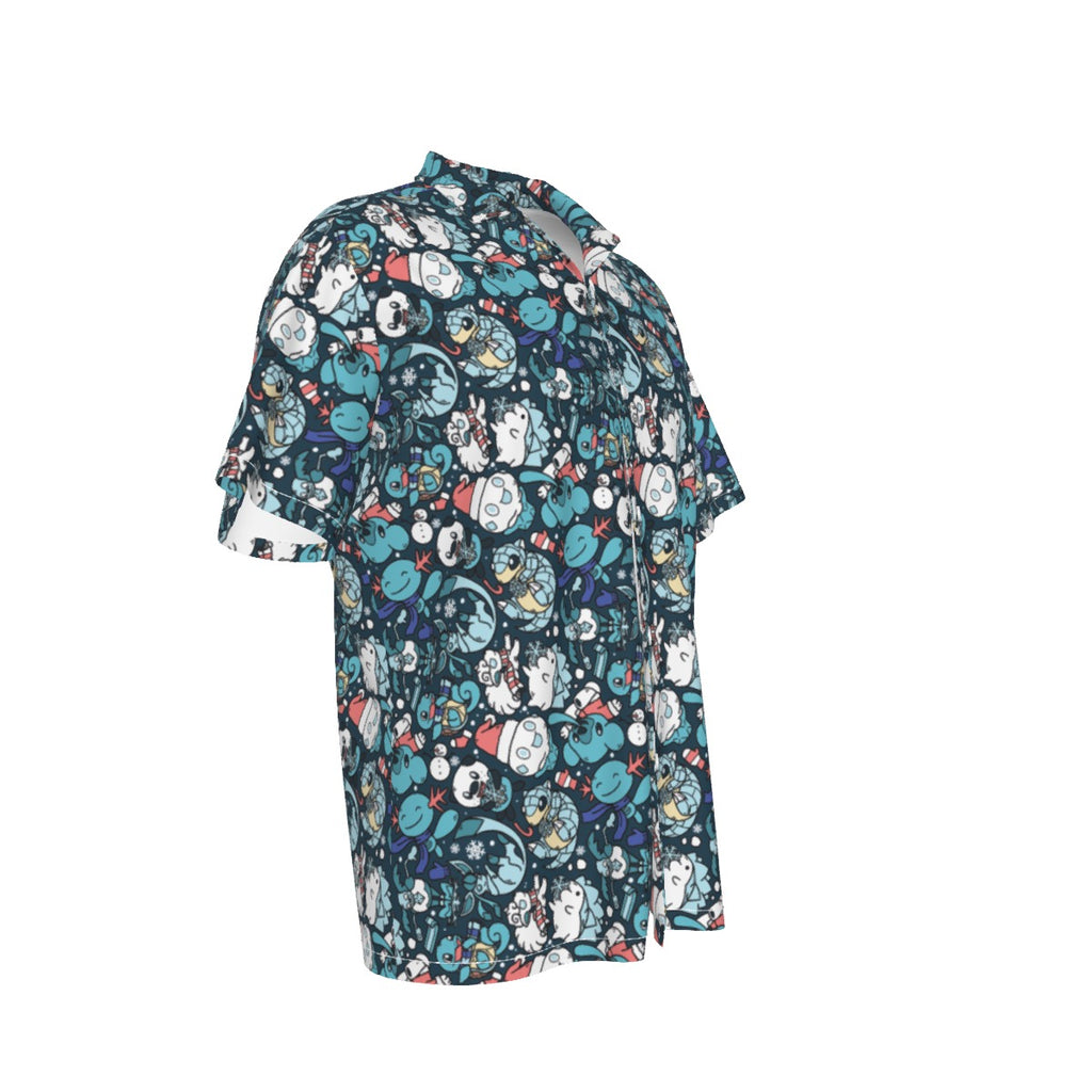 Winter (Dark Blue) Hawaiian Shirt