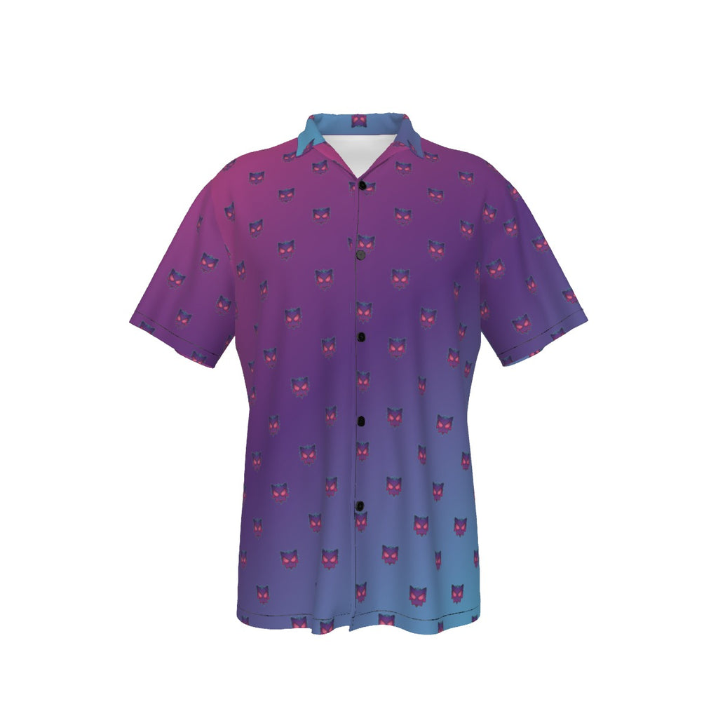LED Gengar (Gradient) Hawaiian Shirt