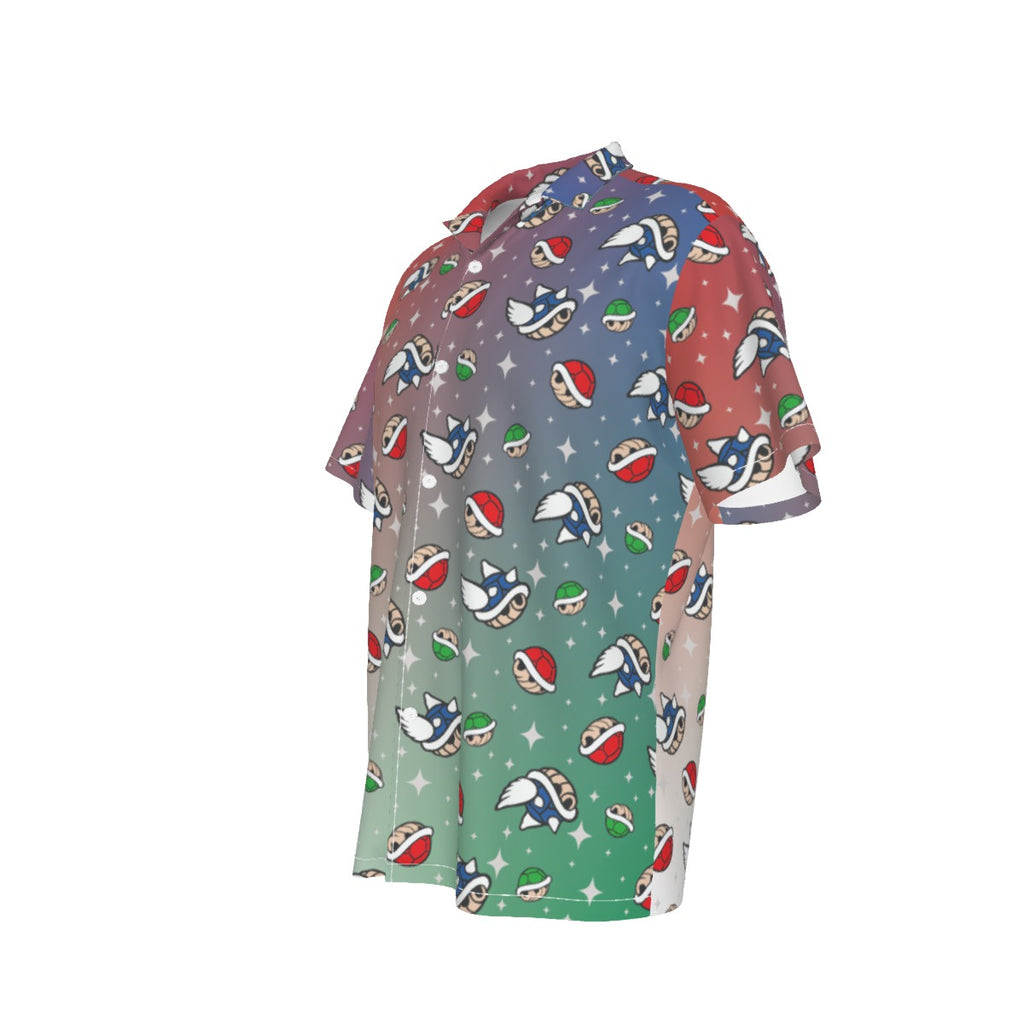 Mario Shells (Rainbow) Hawaiian Shirt
