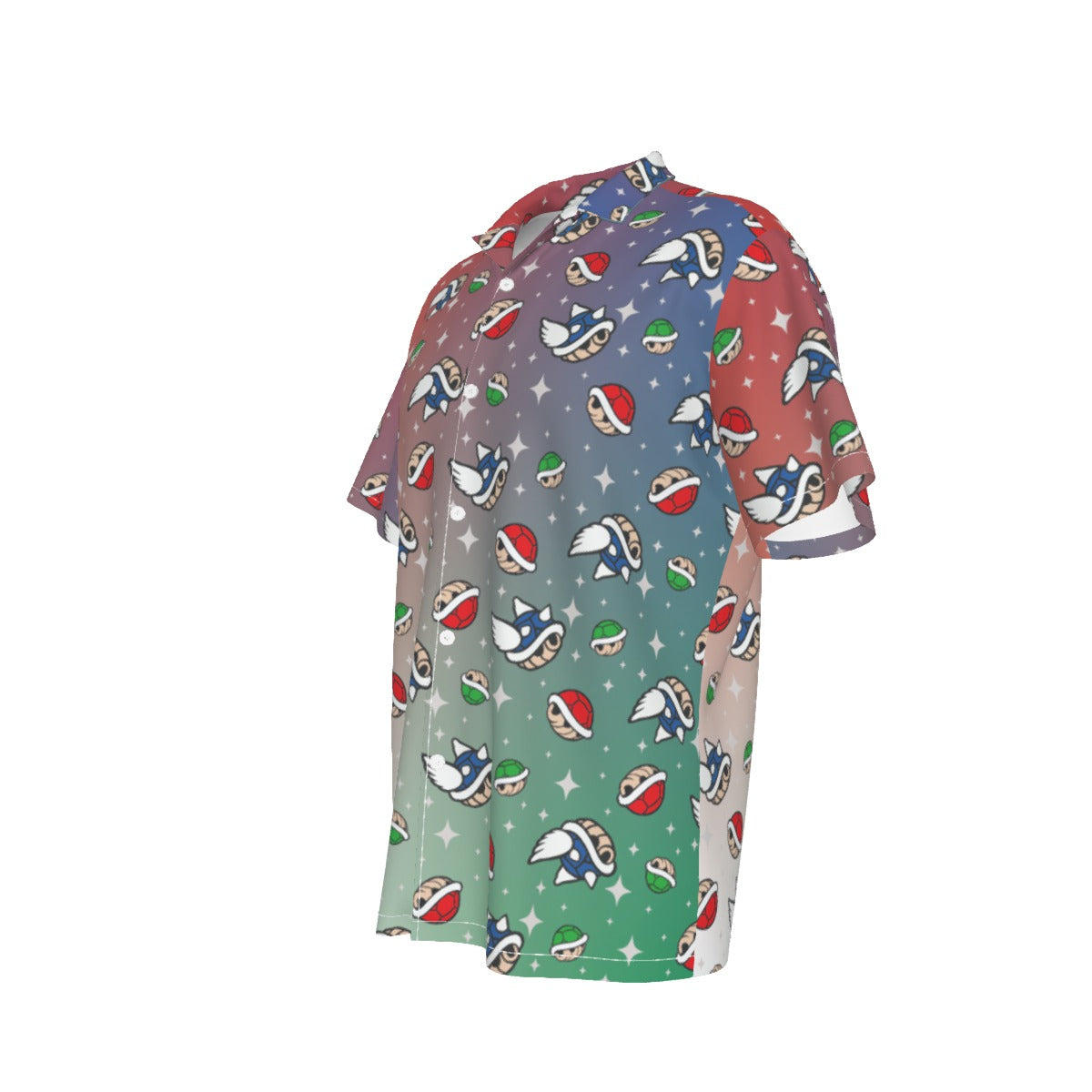 Mario Shells (Rainbow) Hawaiian Shirt