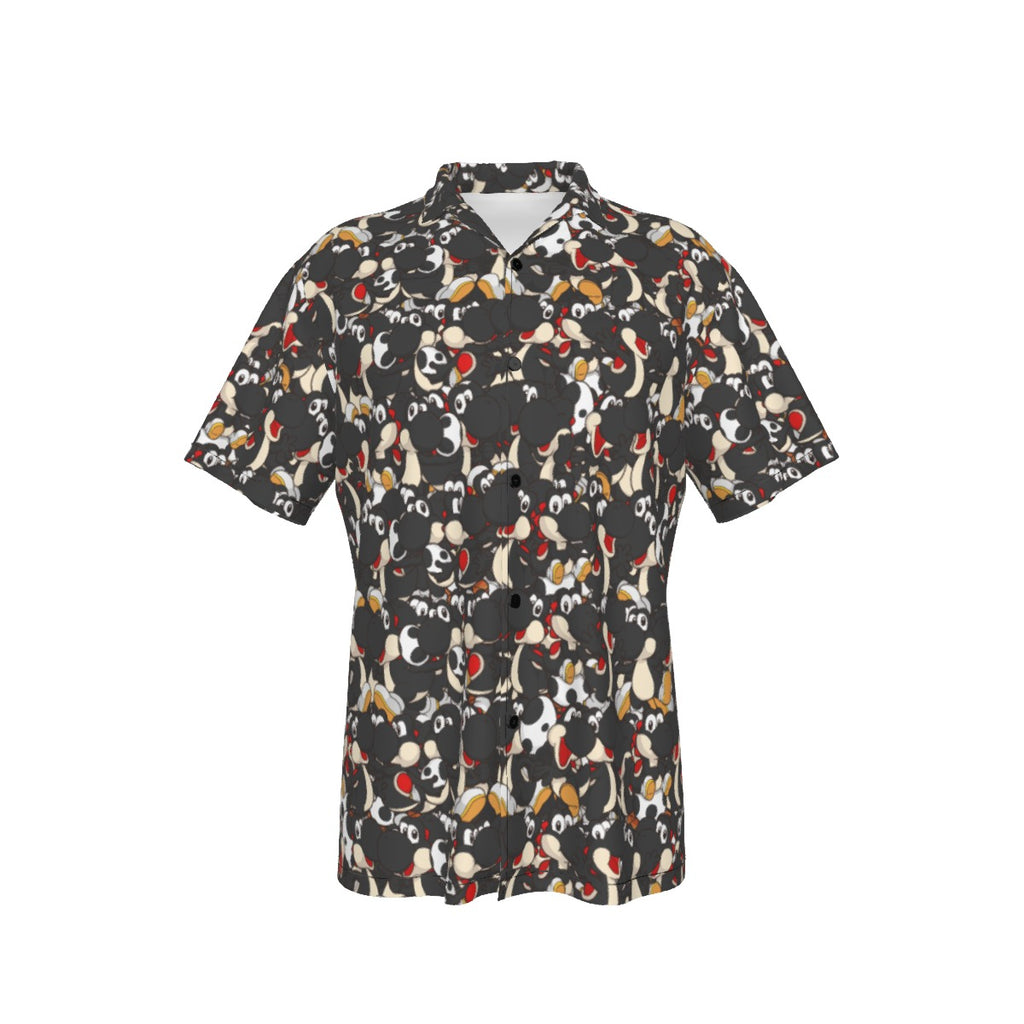 Yoshi (Black) Hawaiian Shirt