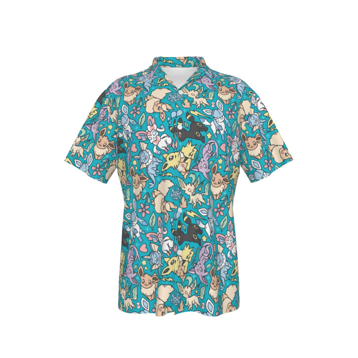 Eeveelutions (Teal) Hawaiian Shirt