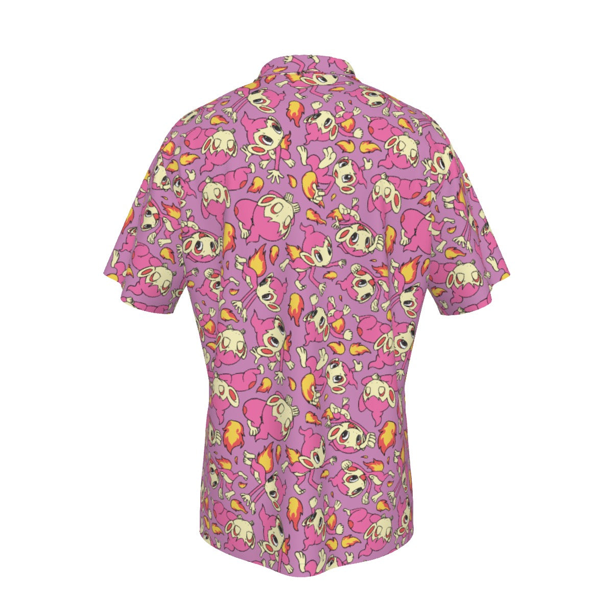 Chimchar (Pink) Hawaiian Shirt
