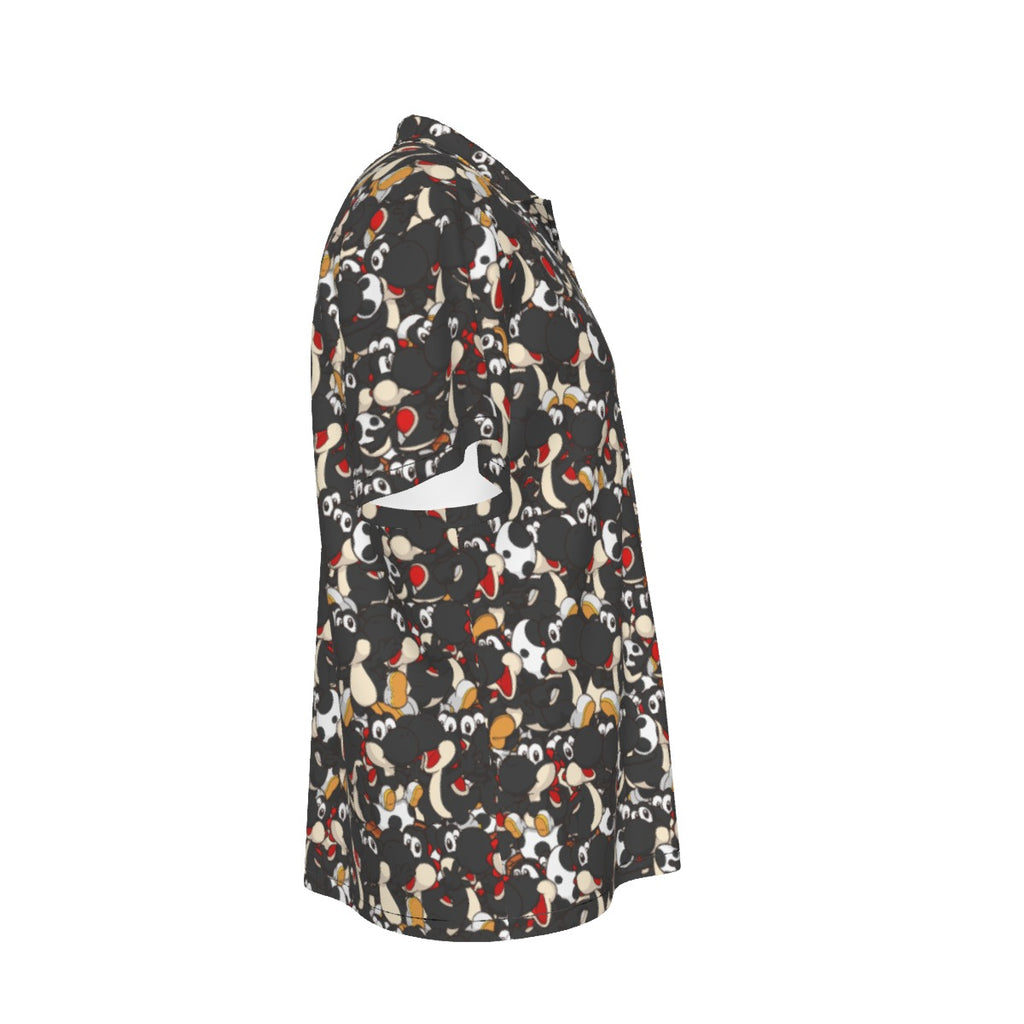 Yoshi (Black) Hawaiian Shirt