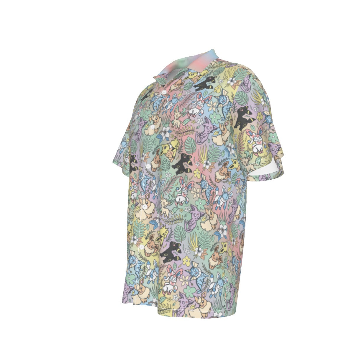 Eeveelutions (Rainbow) Hawaiian Shirt