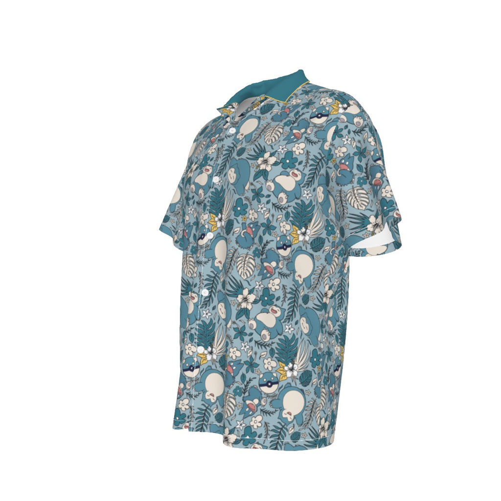 Snorlax Hawaiian Shirt