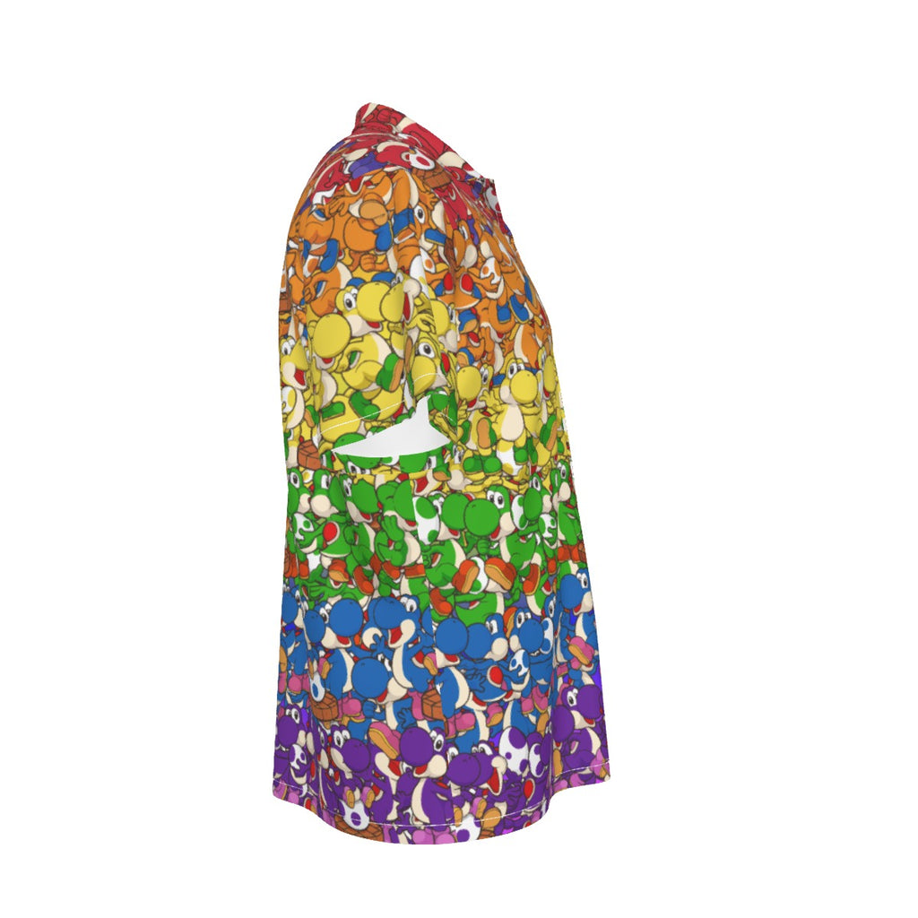 Yoshi (Rainbow) Hawaiian Shirt
