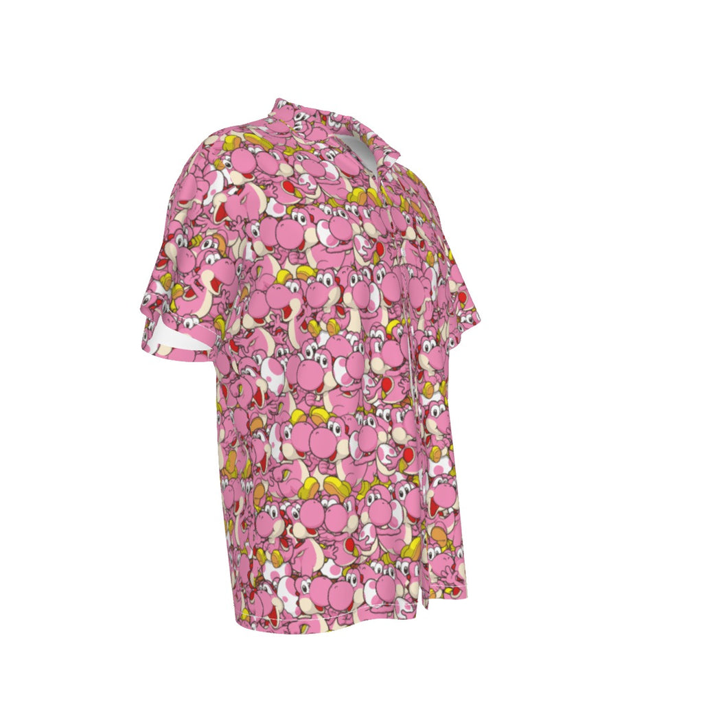 Yoshi (Pink) Hawaiian Shirt