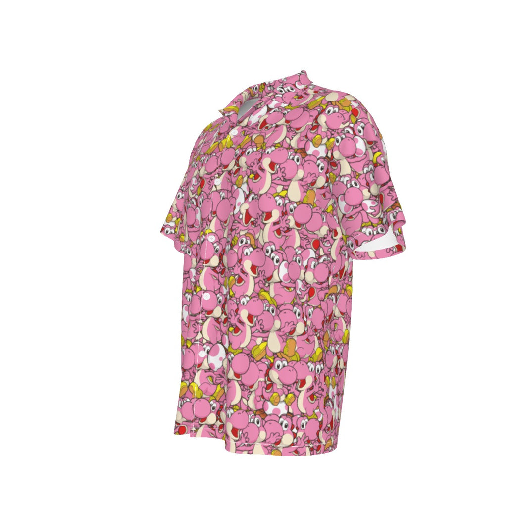 Yoshi (Pink) Hawaiian Shirt