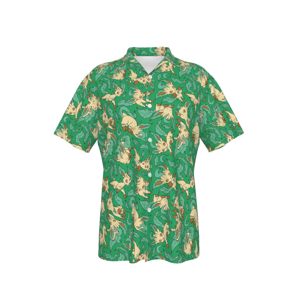 Leafeon Hawaiian Shirt