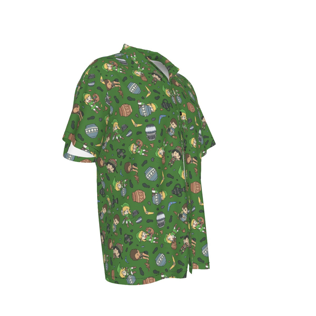 Zelda Breaking Pots Hawaiian Shirt