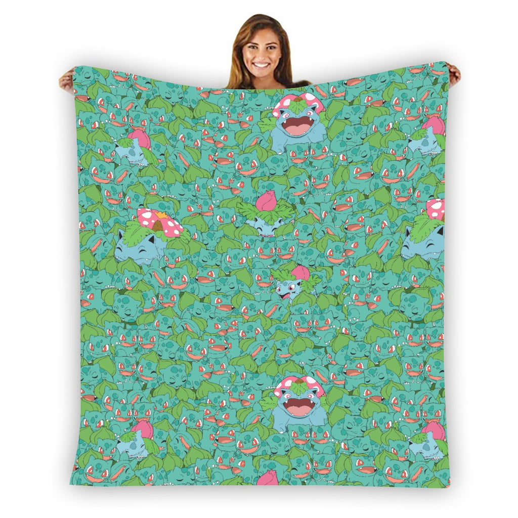Bulbusaur Blanket