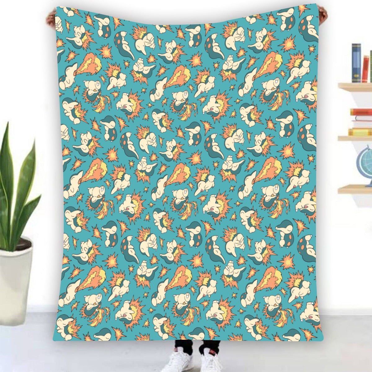 Cyndaquil Blanket