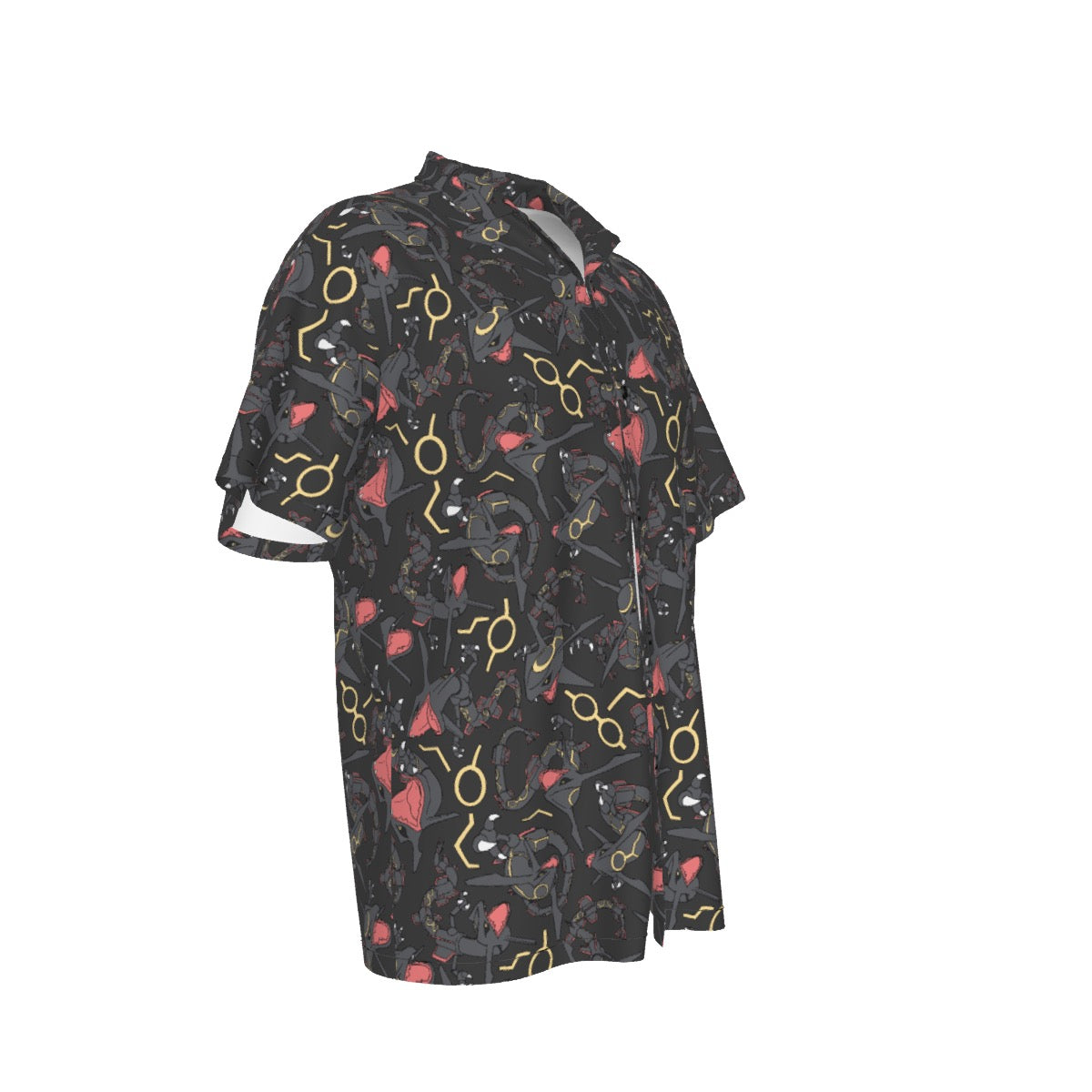 Rayquaza (Black) Hawaiian Shirt