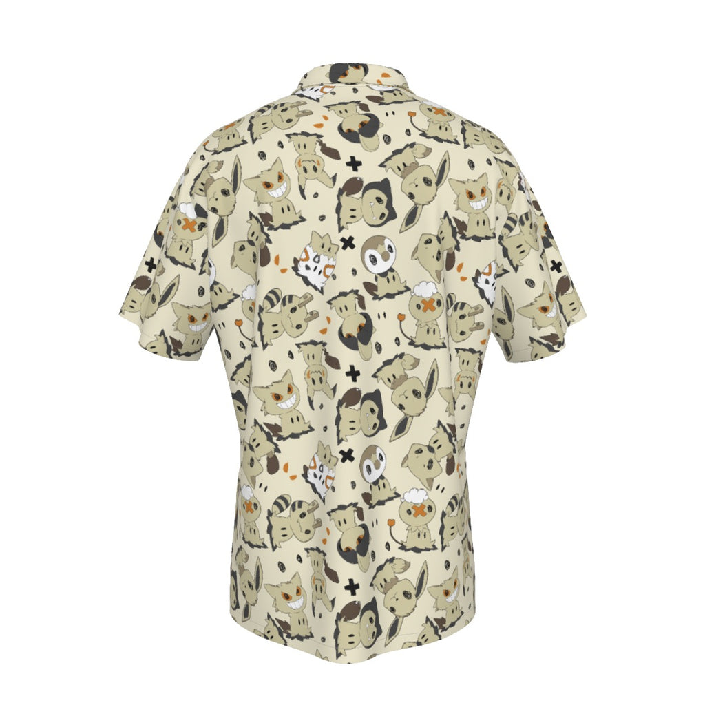 Mimikyu (Tan) Hawaiian Shirt