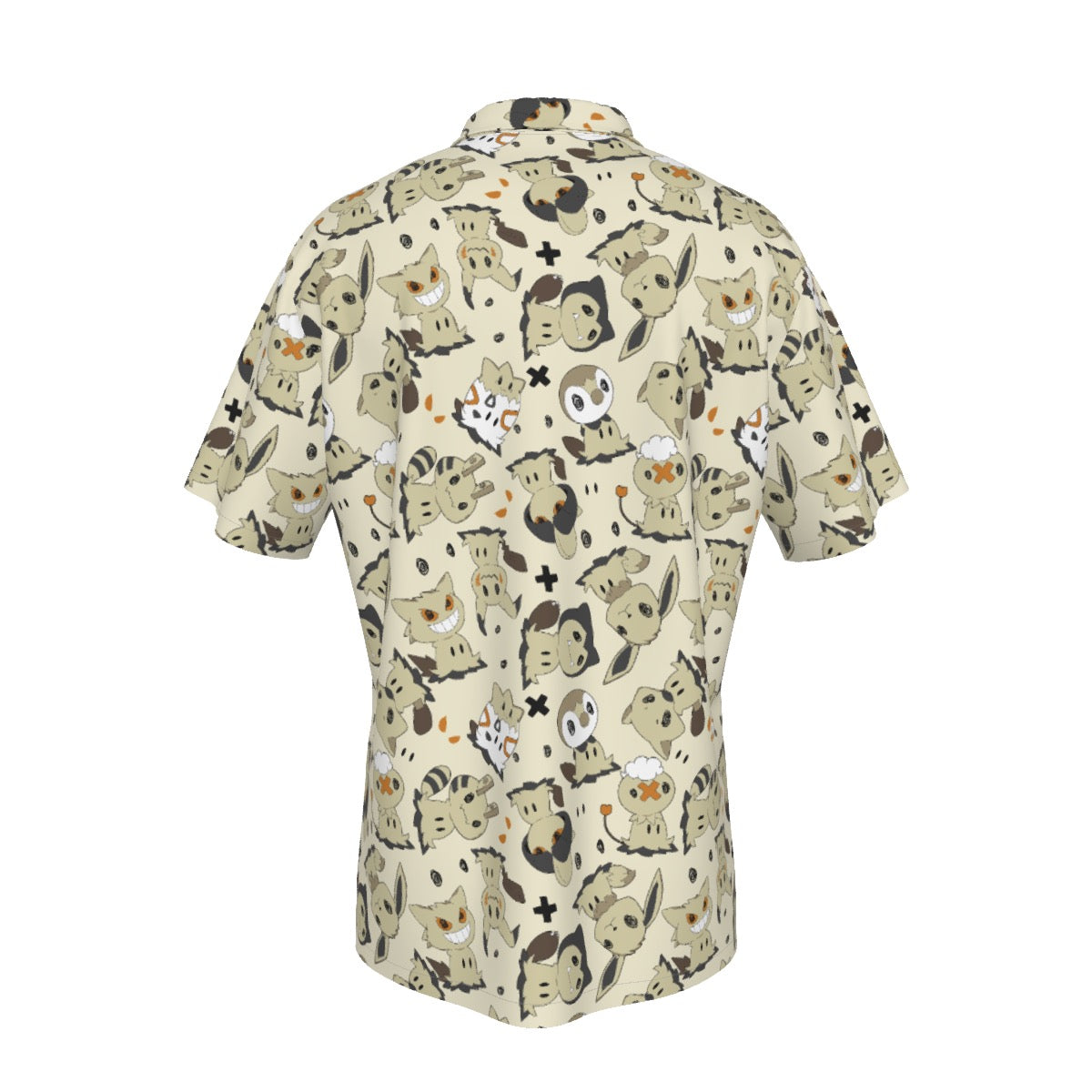 Mimikyu (Tan) Hawaiian Shirt