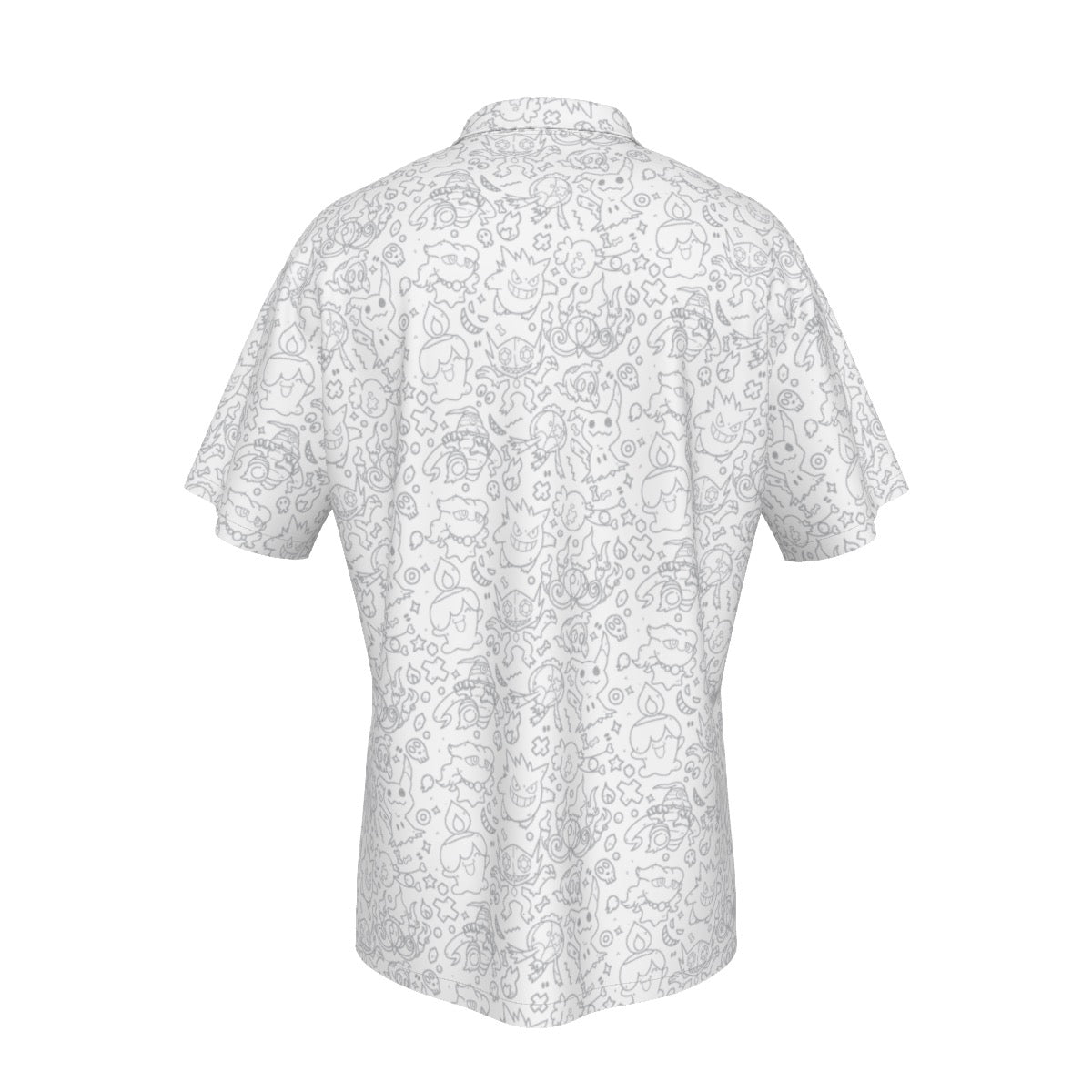 Ghost (White) Hawaiian Shirt