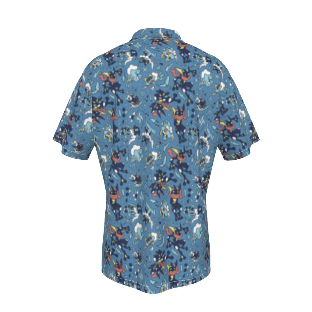 Greninja Hawaiian Shirt
