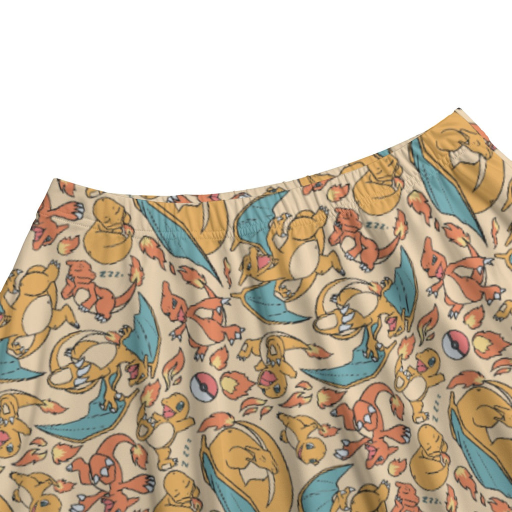 Charmander, Charmeleon and Charizard Skirt