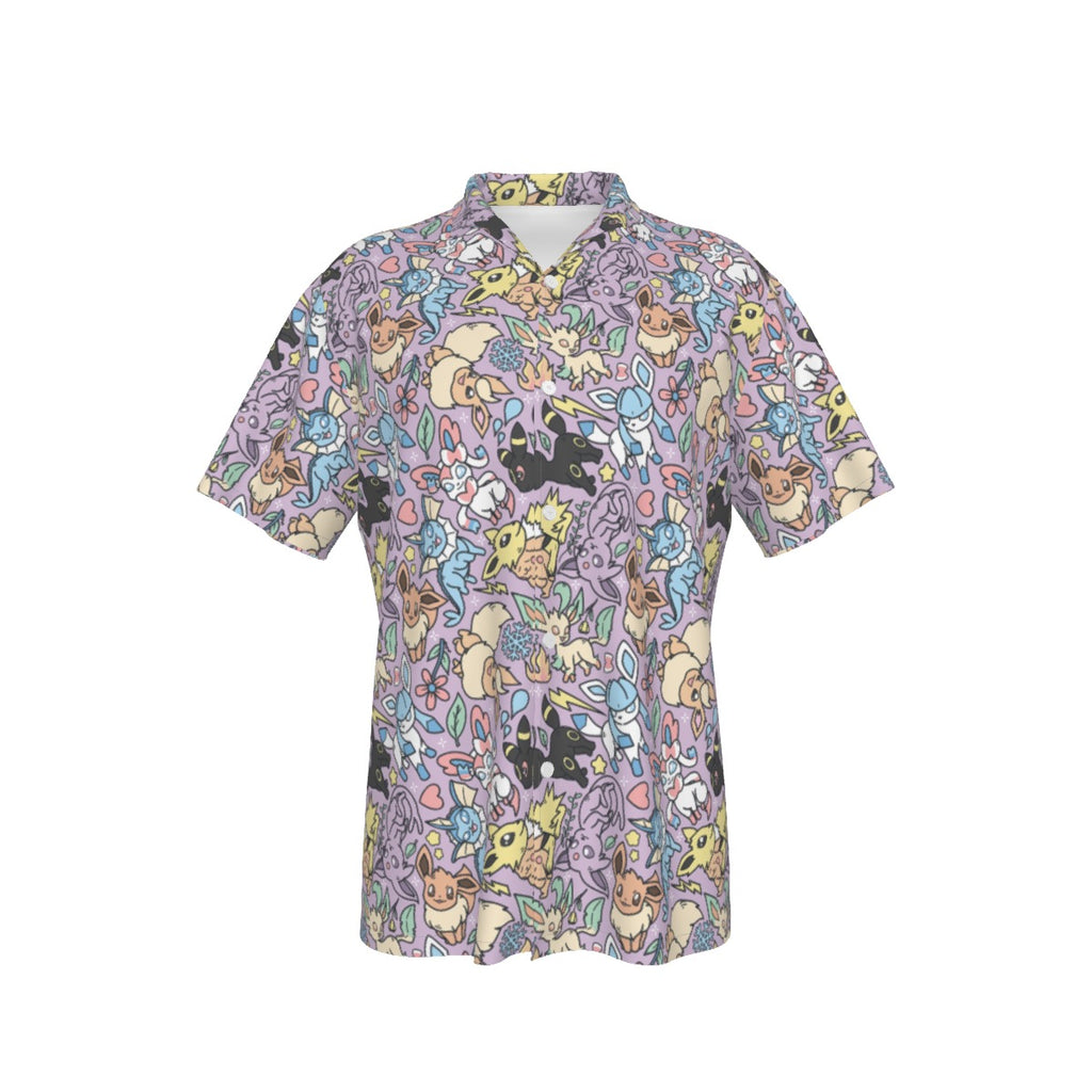 Eeveelutions (Purple) Hawaiian Shirt