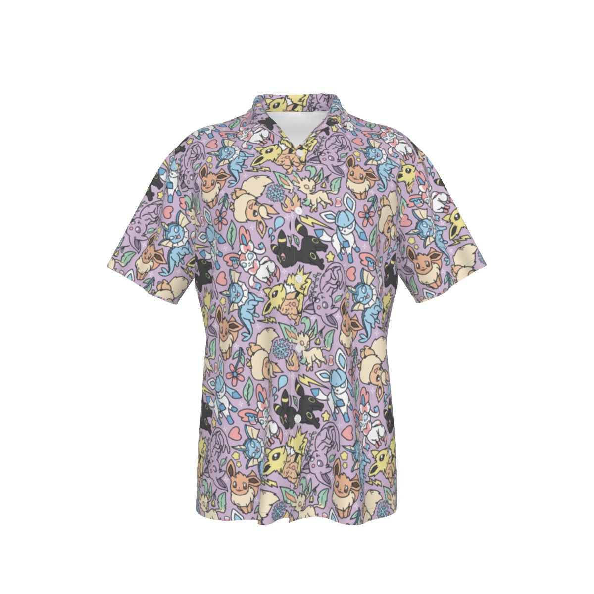 Eeveelutions (Purple) Hawaiian Shirt