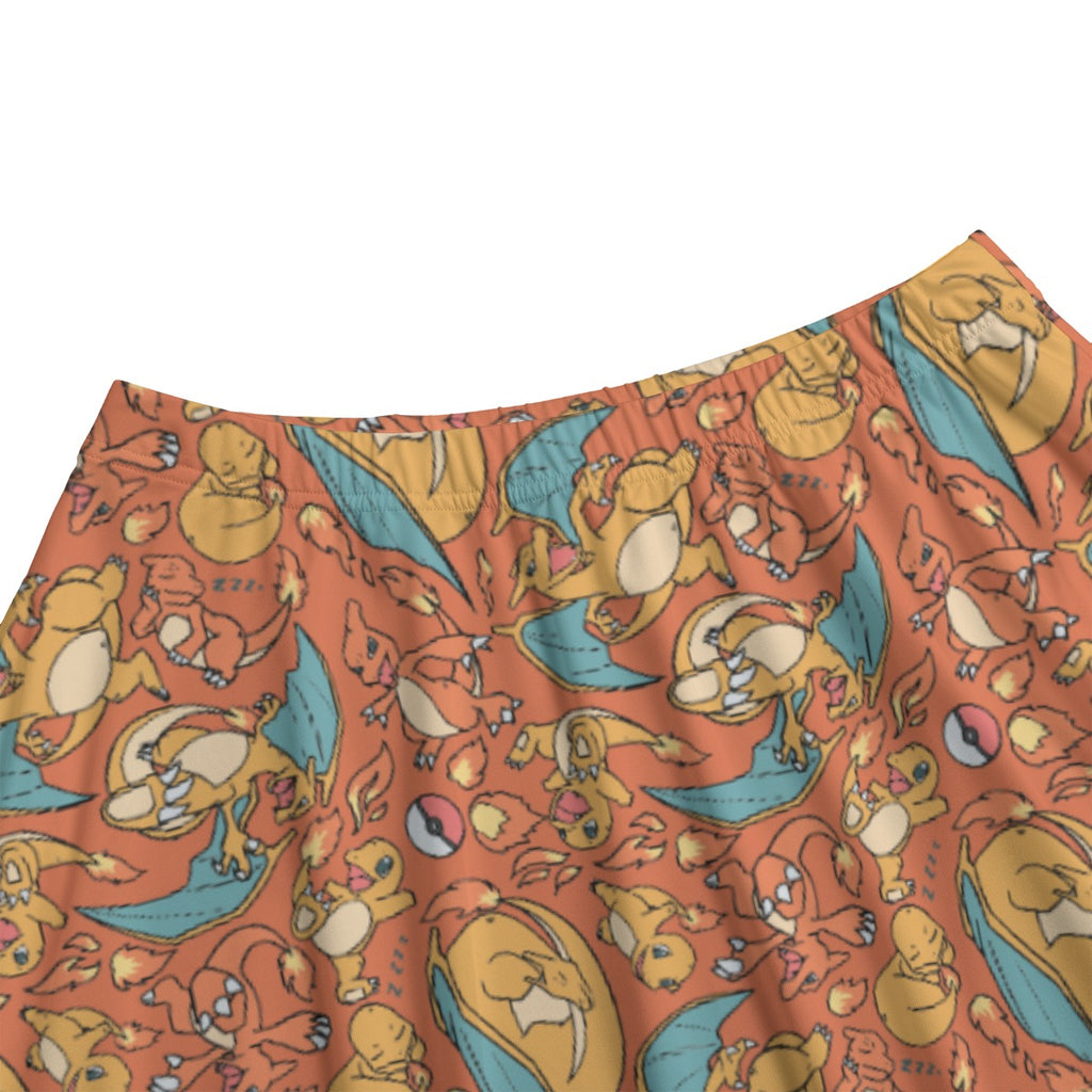 Charmander, Charmeleon and Charizard Skirt