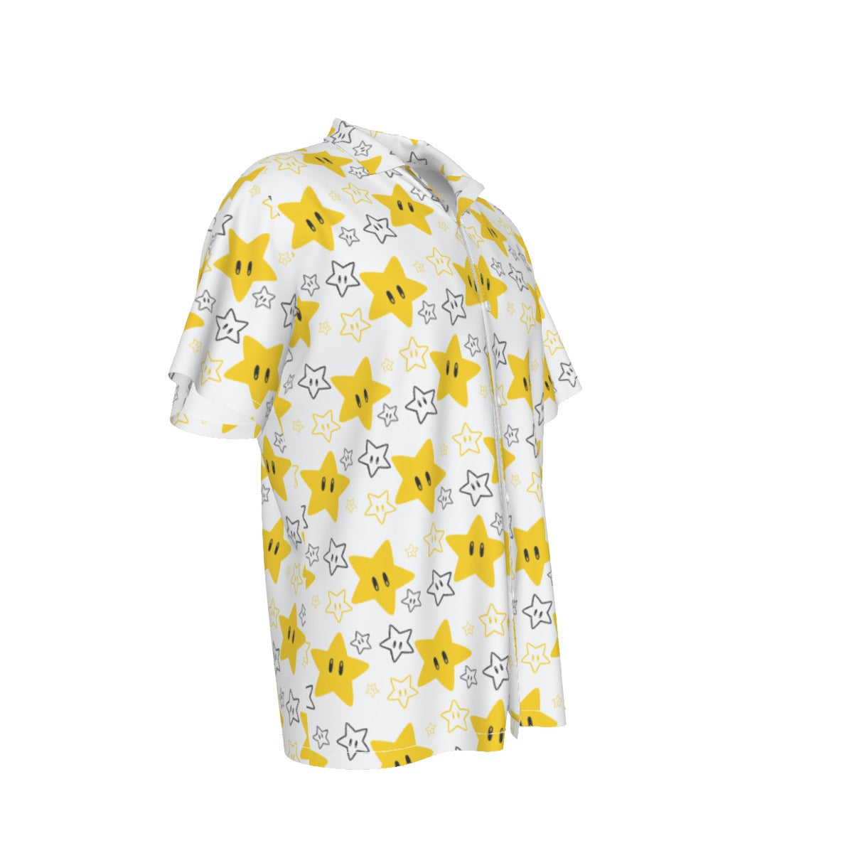 Mario Star Hawaiian Shirt