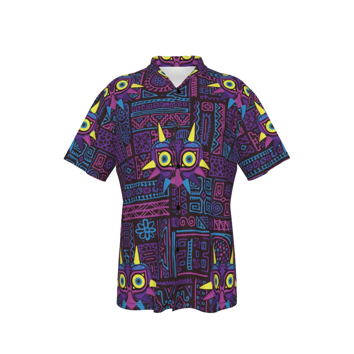 Zelda Majora's Mask (Purple) Hawaiian Shirt