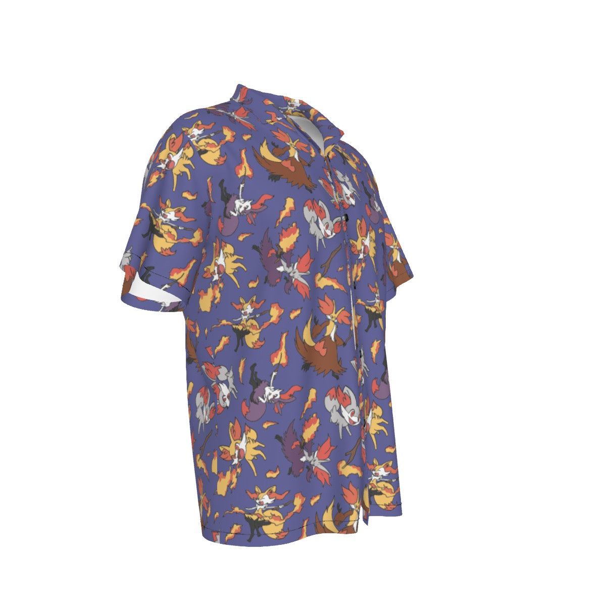 Fennekin Hawaiian Shirt