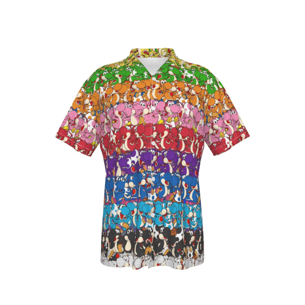 Yoshi (Rainbow) Hawaiian Shirt