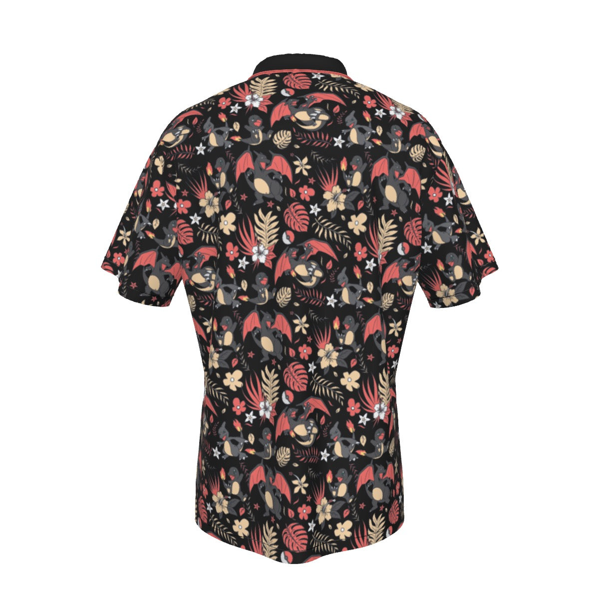 Charizard (Black) Hawaiian Shirt