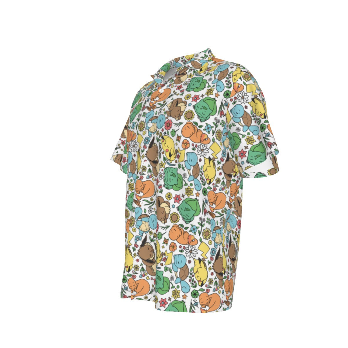 Sleeping Starter (White) Hawaiian Shirt
