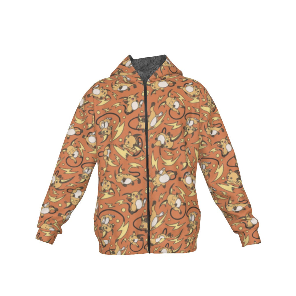 Raichu Pattern Hoodie
